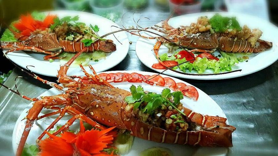 ^^TIGER PRAWNS WITH  GARLIC AND PEPPER