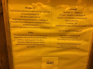 Speisekarte