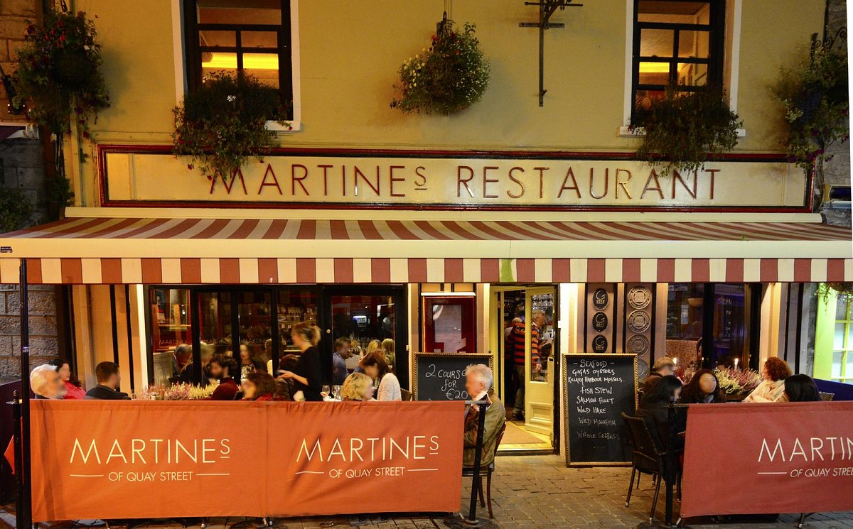 Martines Quay Street Wine Bar And Restaurant Galway Menu Prices