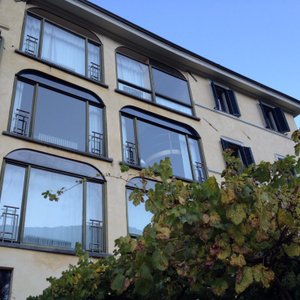 Hotel visto dal giardino