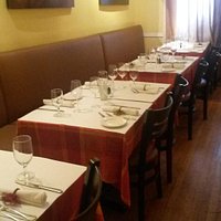 larger rear dining room, several on the second floor