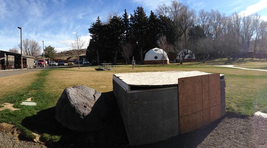 View of the overnight accommodations