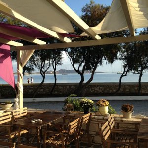 view from the breakfast area