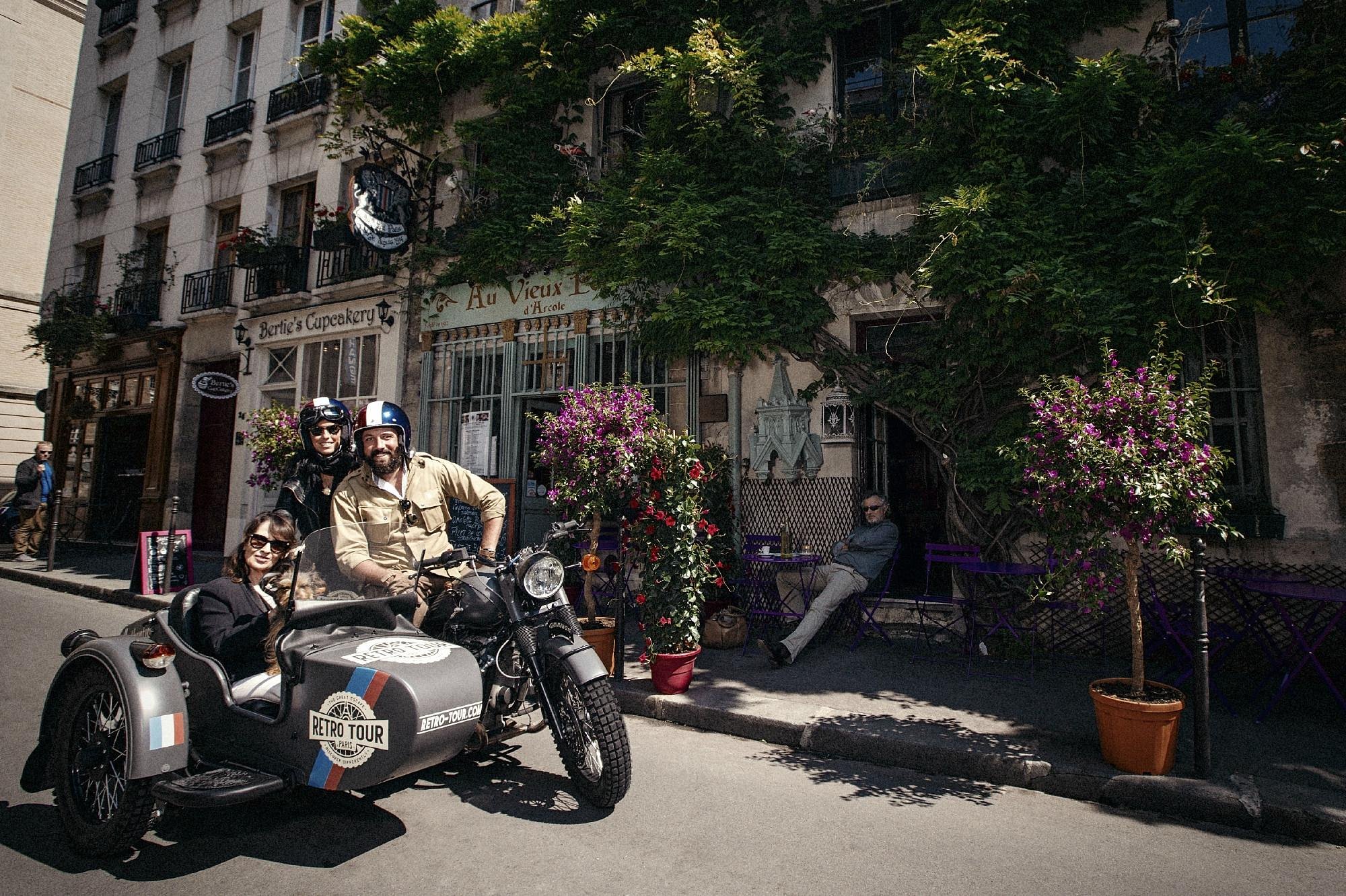 retro tours paris france