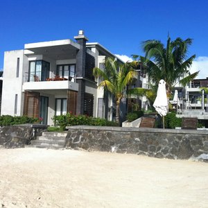 View of beachfront unit