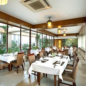 FARS Hotel & Resorts in Dhaka City, image may contain: Dining Room, Dining Table, Table, Restaurant