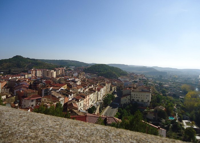Vista del pueblo desde el castillo