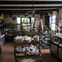 the shop adjoining the cafe.