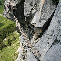 Passerelle Via Ferrata de La Clusaz