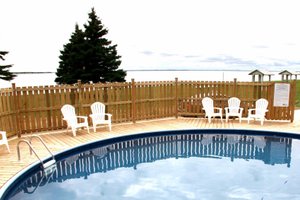 Piscine et plage