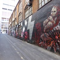 AC/DC lane graffiti