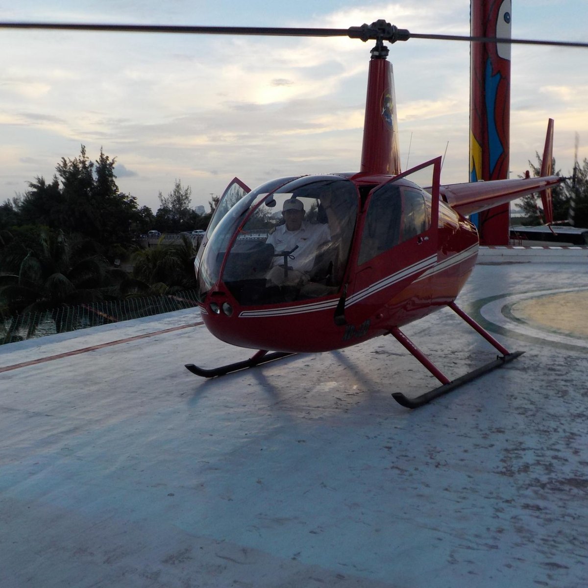 helicopter ride cancun