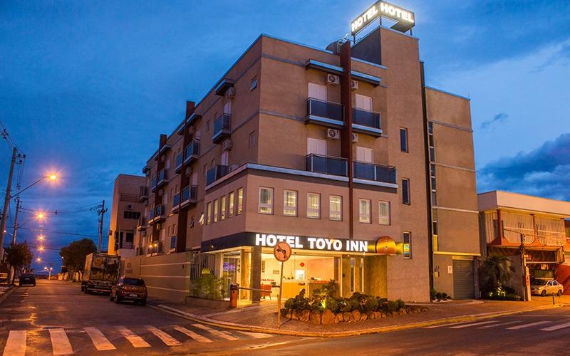 Fachada do Hotel Toyo Inn em Boituva-SP