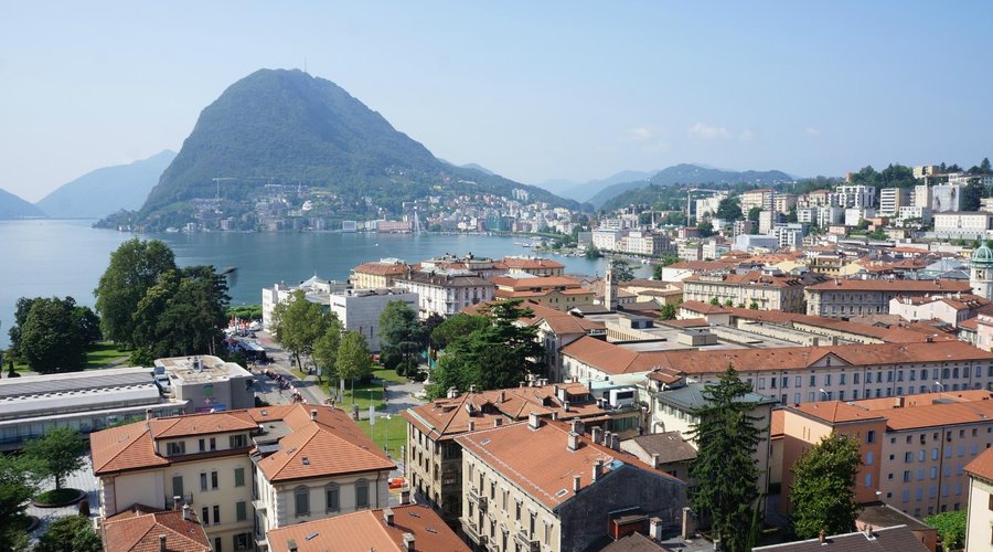 Vista dall'alto sul nostro quartiere - view over our position - Luftaufnahme von unserem Stadtvi