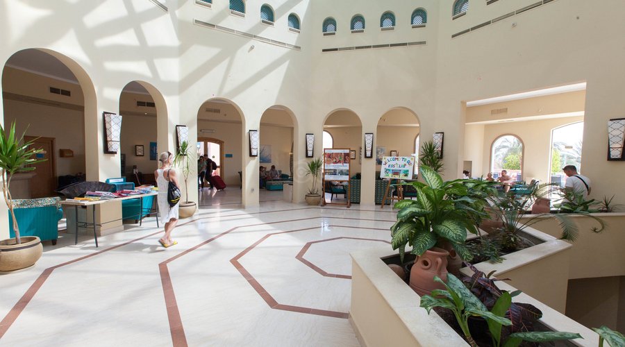 Lobby at the Club Paradisio Hotel El Gouna