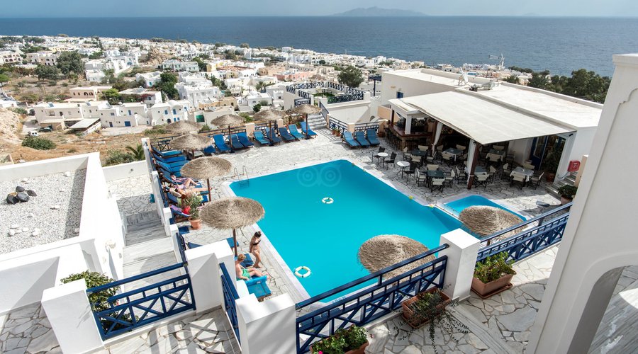 The Pool at the Aegean View Hotel
