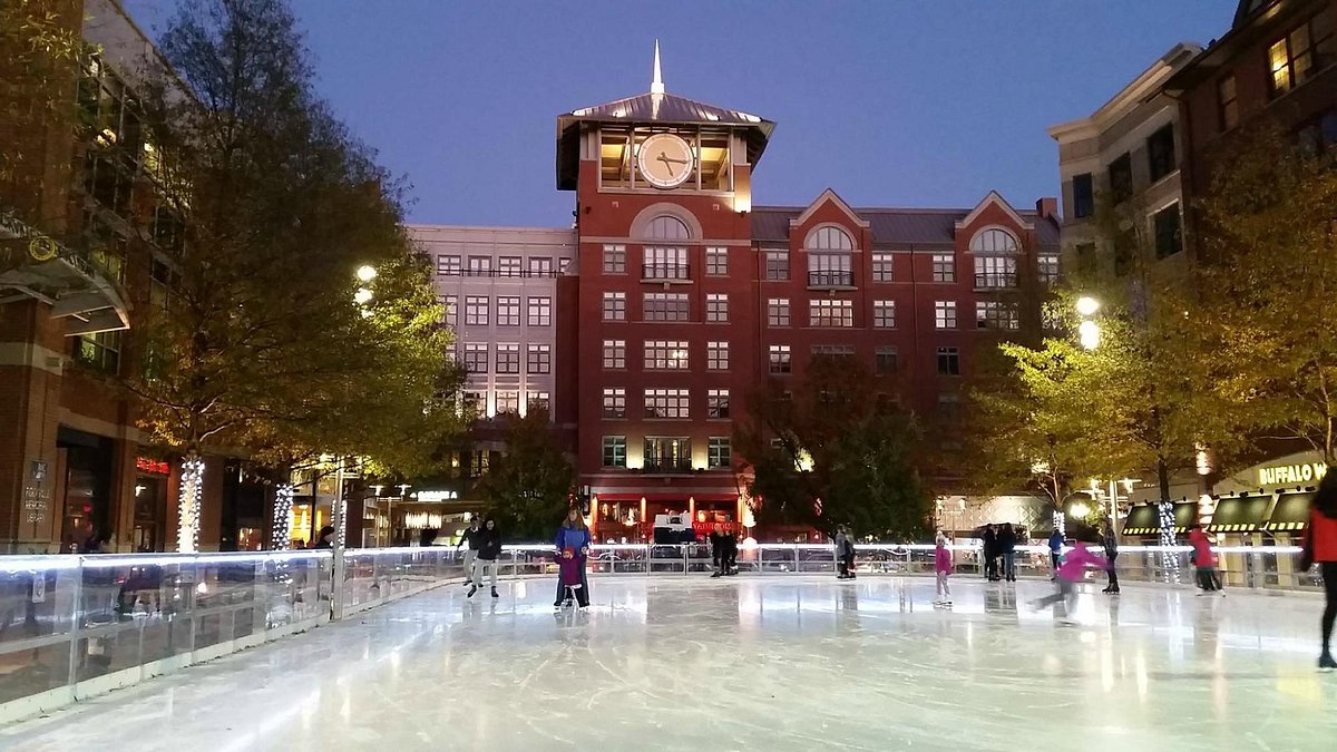 Ice Skating on the Plaza - by Whole Foods - The Bridge