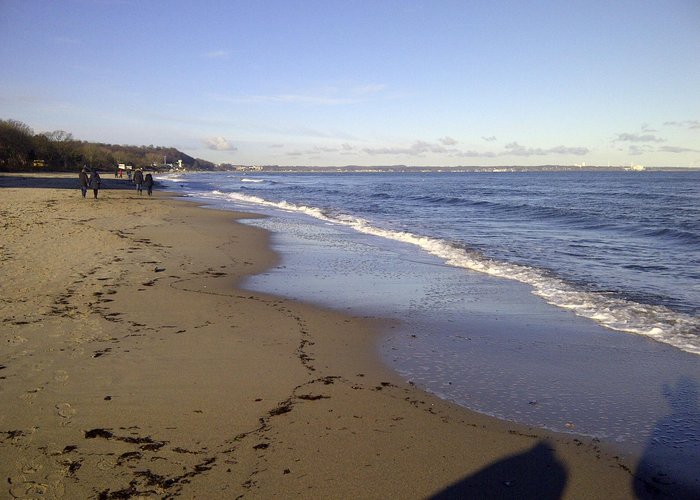 Strand Scharbeutz Blickrichtung Norden