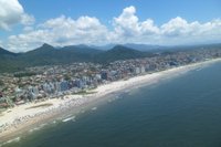 Buen tiempo, playa y ajedrez en Caiobá (Brazil)