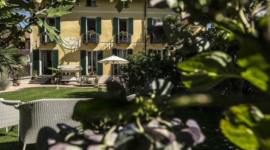 Aussenansicht Romantik Hotel Villa Carona