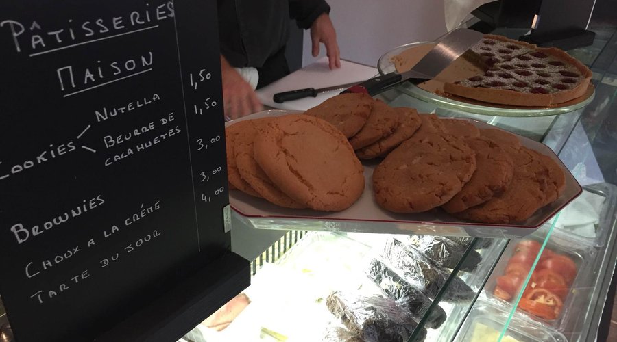 Cookies maison au beurre de cacahuète et chocolat blanc