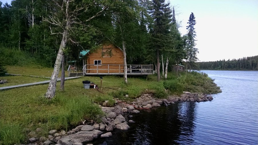 Cabin by the lake