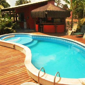 piscina com hidromassagem