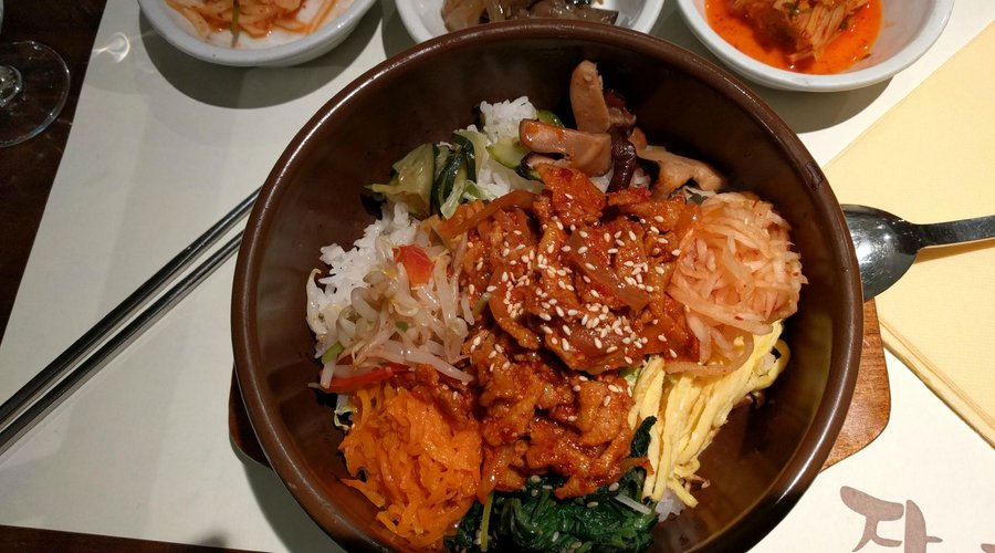 bibimbap au porc