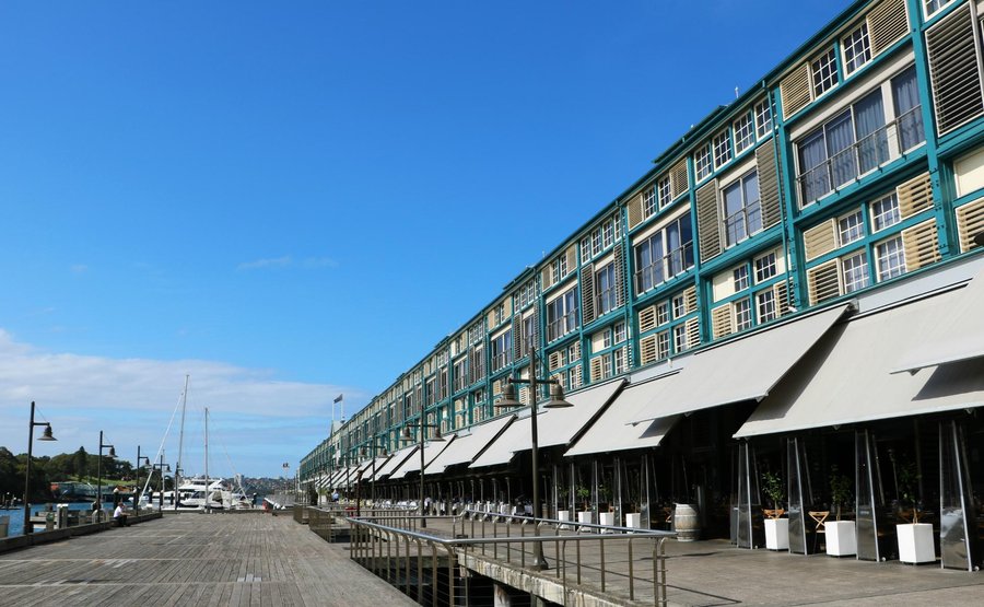 Hotel Exterior on Wharf