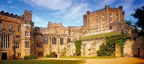 The Countyard inside Durham Castle