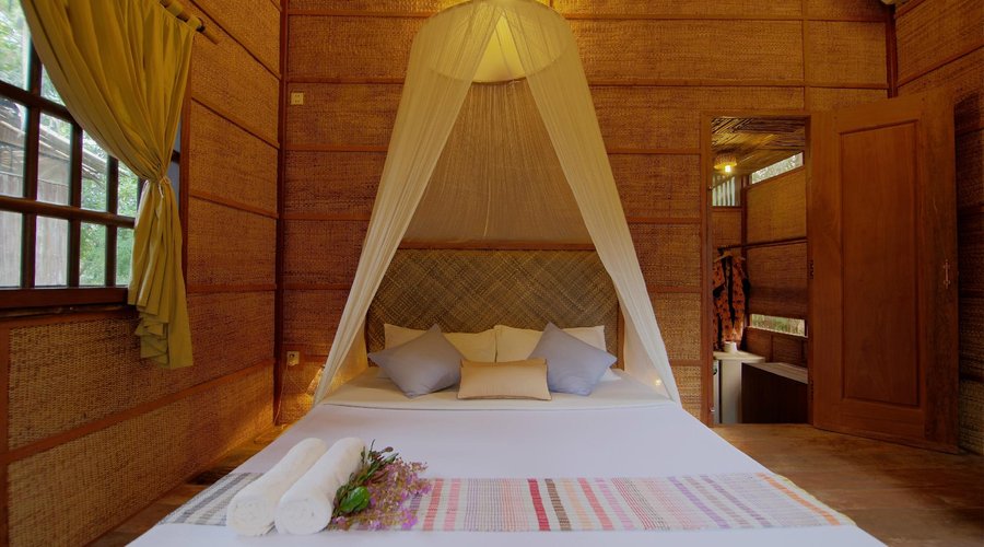 Private Bamboo house