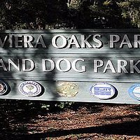 Entrance to Riviera Oaks Dog Park