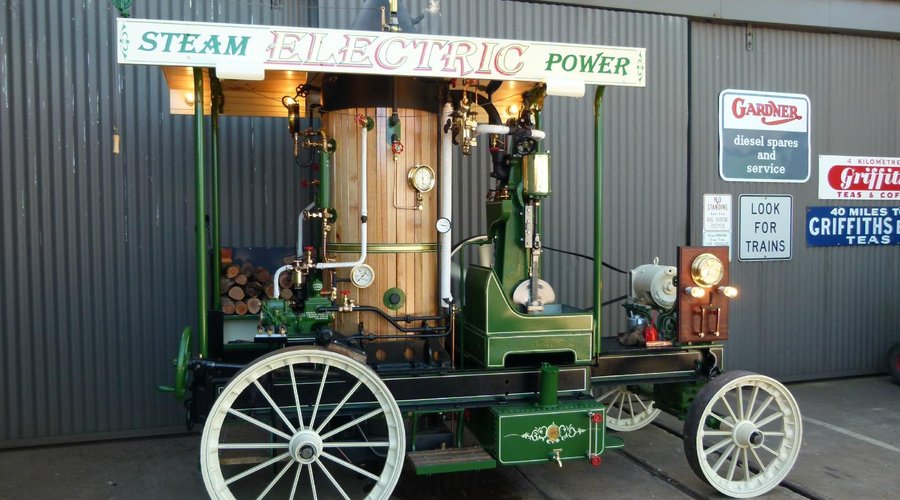 American carousel engine 1880s circ restored at the KMR