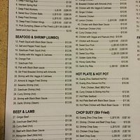 Up to date menu 2015
