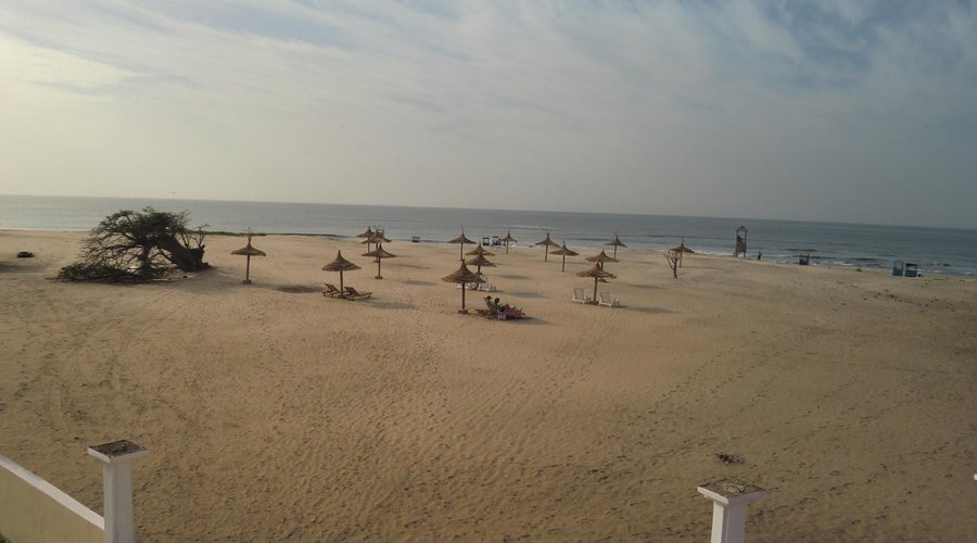 this is the private beach of sand beach hotel
