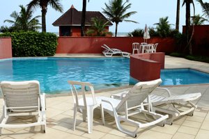 Piscina e praia