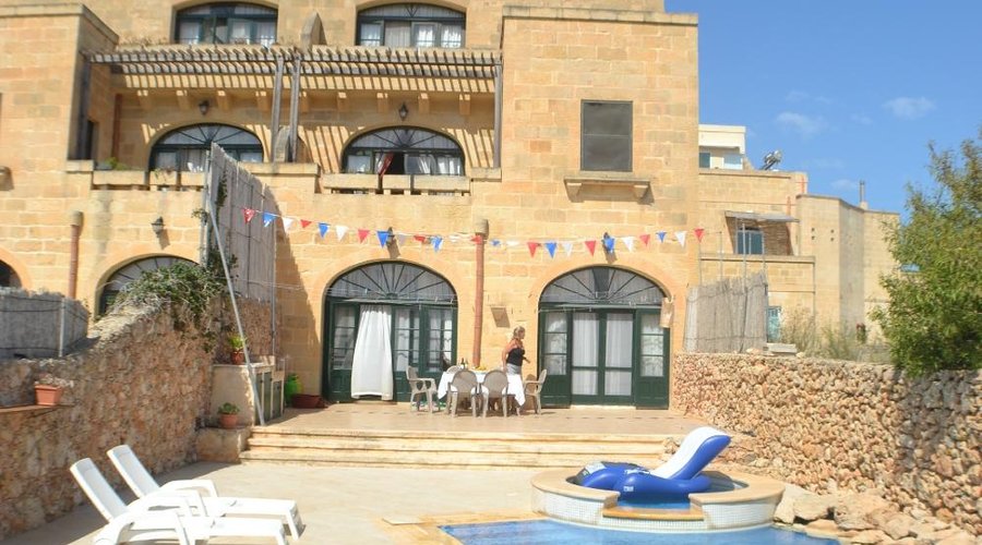 View to house from pool