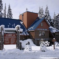 Mt. Hood Cultural Center & Museum in winter
