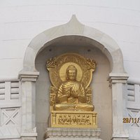 The Stupa with Buddha statue