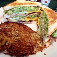 Breakfast club sandwich with guacamole !!!