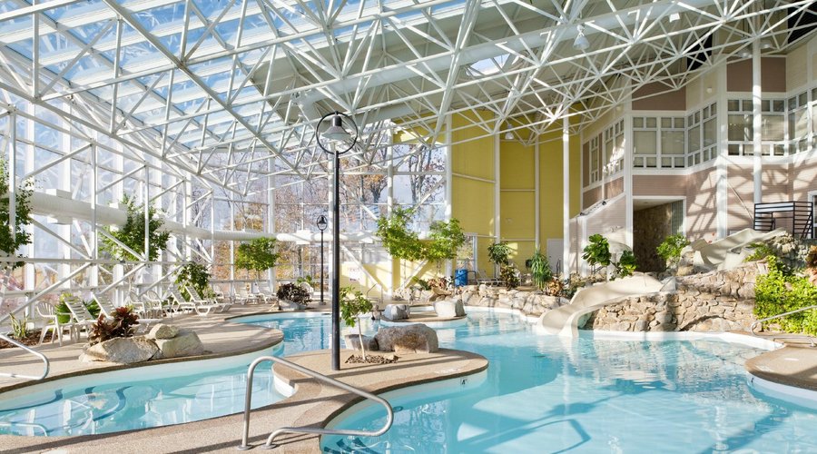 Steele Hill West Indoor Pool Area