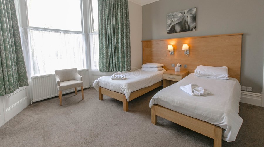 The Twin Room at the Wheatlands Lodge Hotel