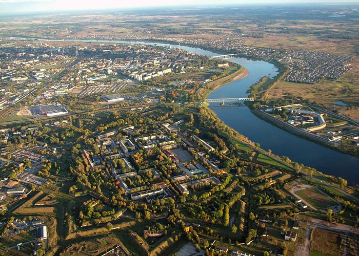 Даугавпилсская крепость с высоты птичьего полёта (фото В. Пузан)