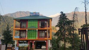 Hotel Moon Walk Residency in McLeod Ganj, image may contain: Resort, Hotel, Building, Architecture