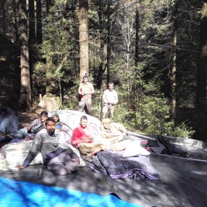 The team at Camp Vanvaas