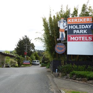 Sign of Kerikeri Holiday Park