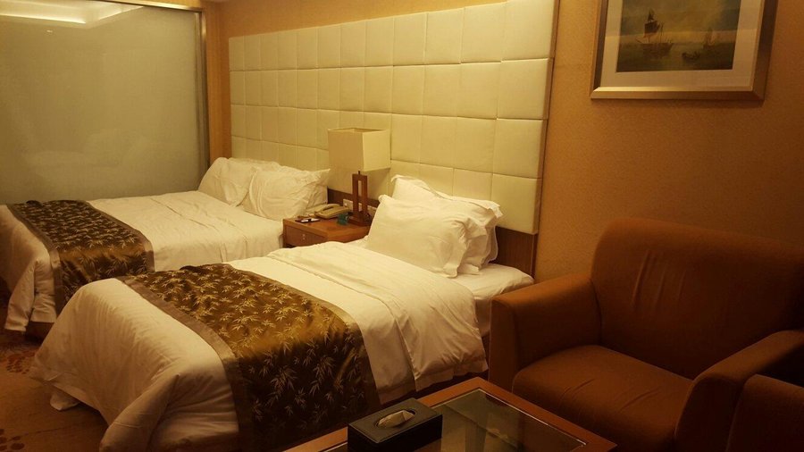 View and room @ Luohu Railway station Hotel