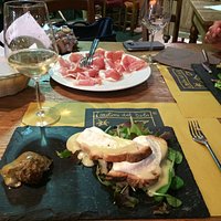 Tomino e culatello di zibello