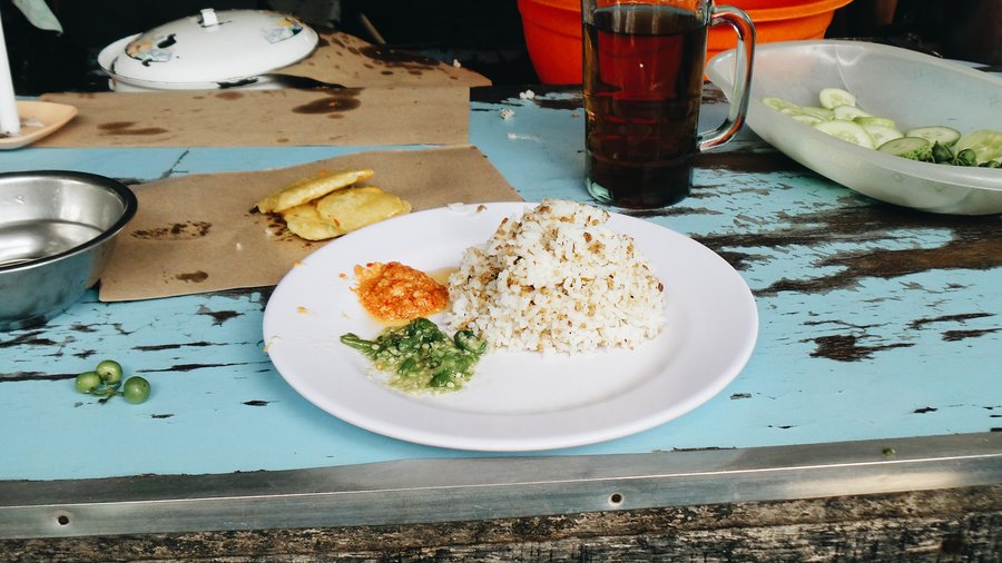 Simple Rice Mix Oncom
