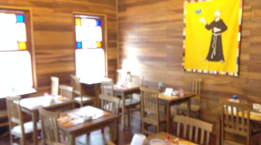 Interior da padaria